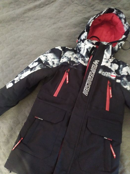 Зимова куртка, розмір 122-134