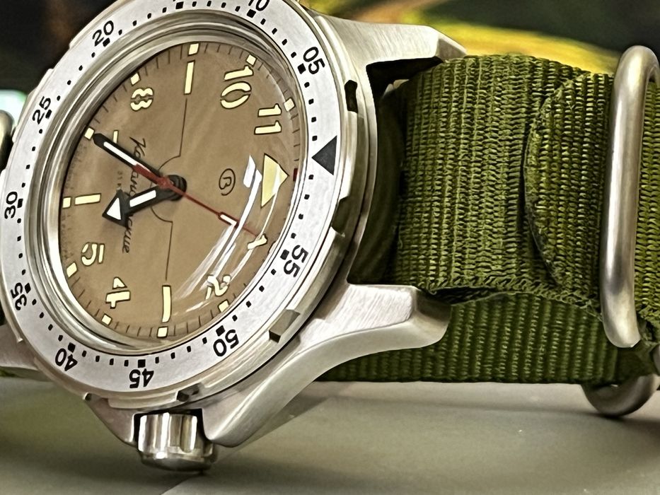 Новые мужские часы Восток Амфибия 18023А автоподзавод 20 АТМ