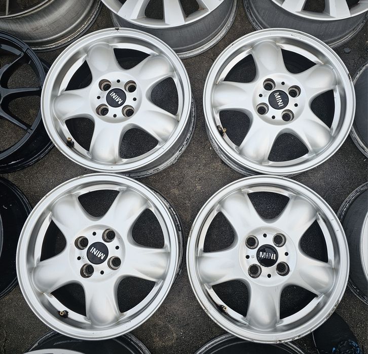 Jogo jantes 15 Originais Mini usadas