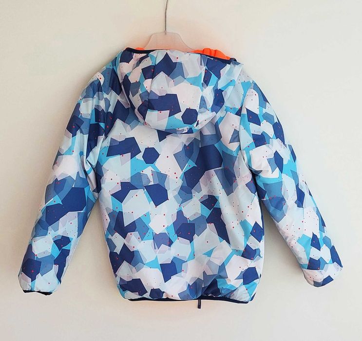 Kispo reversível para o frio tamanho 6 anos 115 - 124cm (COMO NOVO)