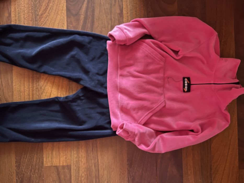 Косьюм велюр на хутрі 116 зріст