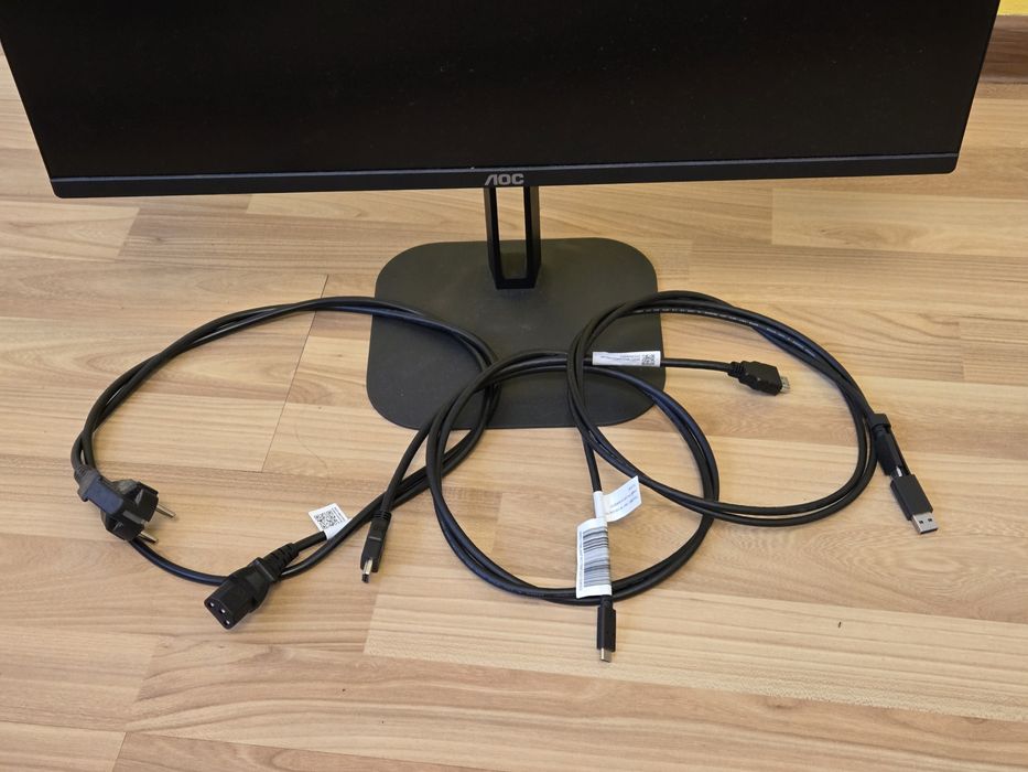 Монітор 23.8" АОС 24V5CW BK Black (RKBNBHA000572) монітор під ремонт