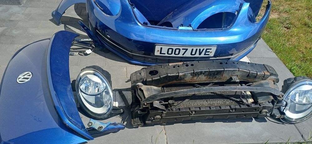 przód zderzak pas lampa błotnik wolkswagen new beetle 5C cabrio
