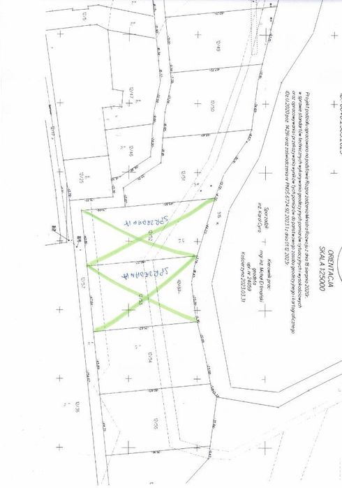 Trzebielino działki 3038 m² do 3600 m² okazja - Widok 3