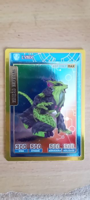 Cartas Invizimals Batalha de Caçadores - Edição Especial