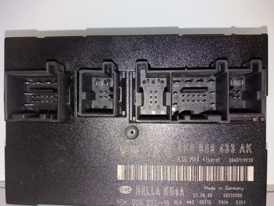 MODULO ELECTRONICO VOLKSWAGEN GOLF V 2004 -1K0959433AK 5DK00858318