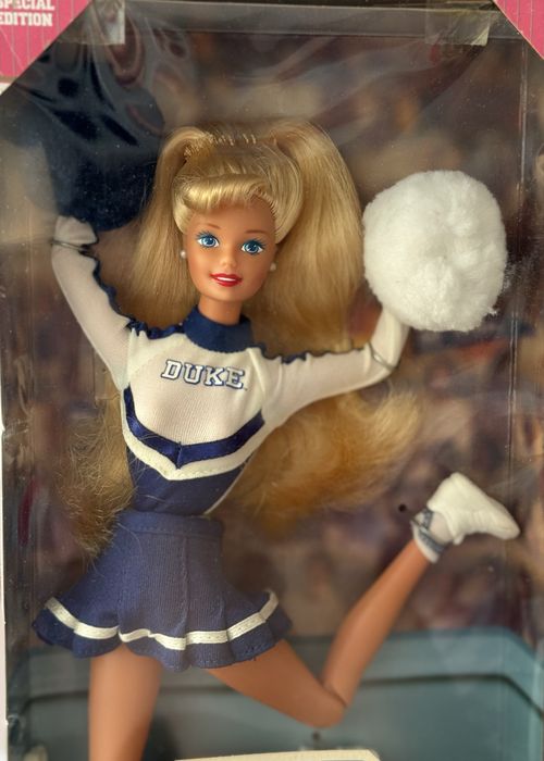 Колекційна лялька Барбі Черлідер Duke University (1996) Mattel NRFB