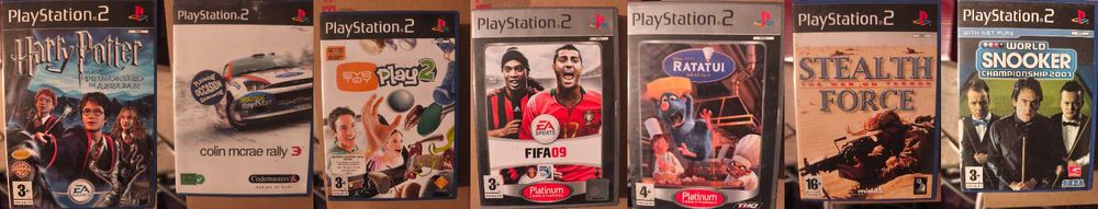 Jogos PS3, PS2 PS1 e PSP