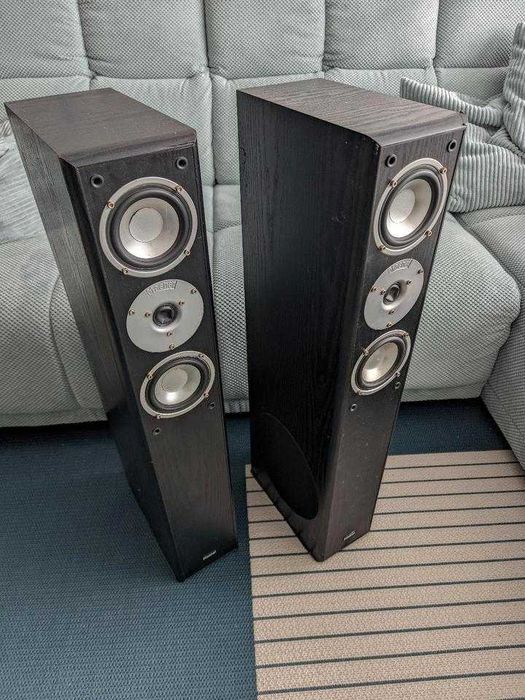 Колонки Jamo E430 Потужність 2х120Вт. 4-8Ω. Cinema Front — якісна підлогова акустика Стерео Hi-Fi | стан ТОП | Аналог Sony Pioneer Yamaha Magnat