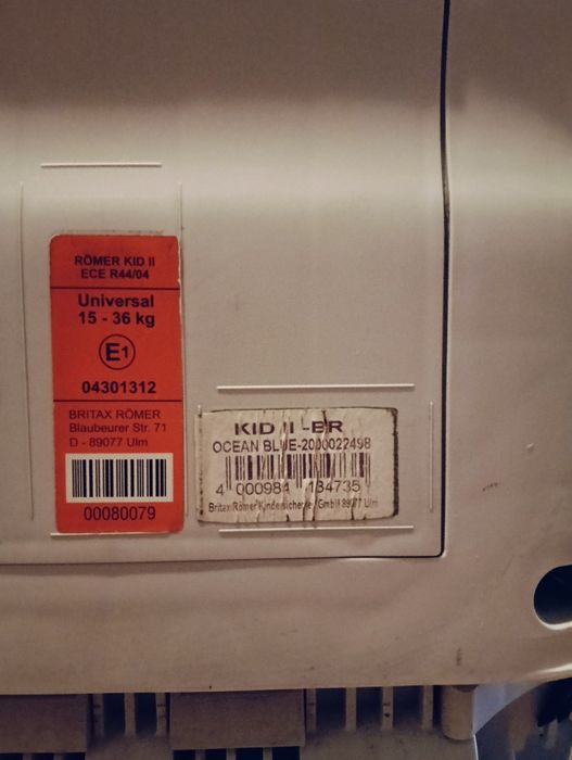Cadeira auto grupo 2 e 3 Britax Romer