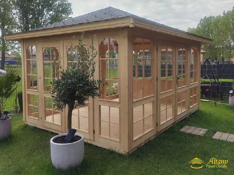 Altana 32 4x4 Oszklona | Gont, Malowanie, Drzwi 2-skrzydłowe Producent