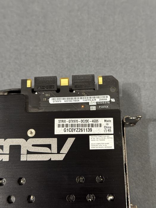 Asus Strix GTX970 4GB GDDR5