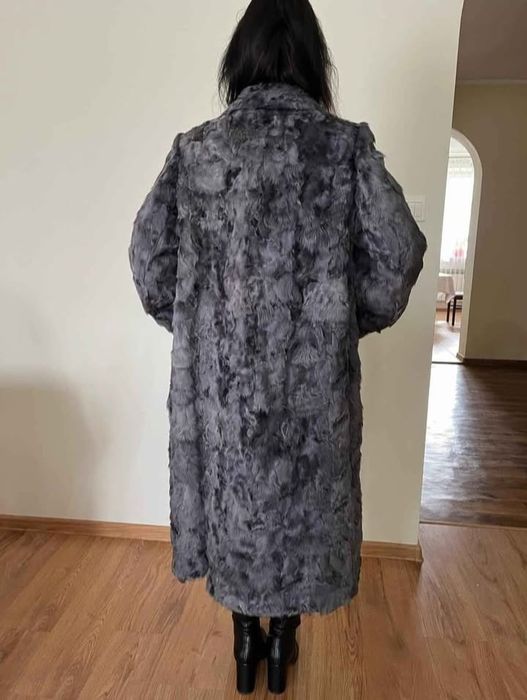 Натуральна Шуба з молодого козлика р.XL