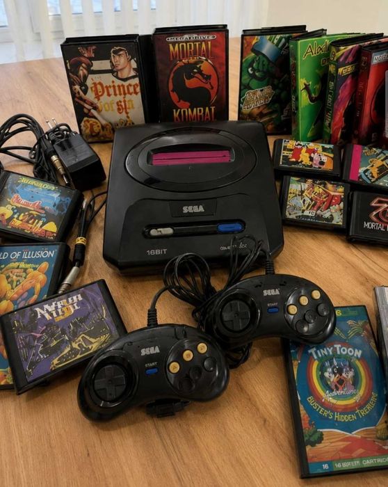 Ігрова приставка sega mega drive 2 приставка игровая картриджи sega ігрова приставка до телевізора є ГАРАНТІЯ!