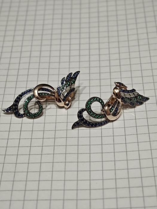 Золоті сережки, 585 проба.