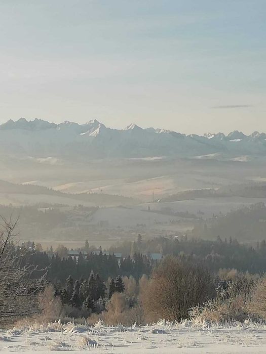 DOMEK W GÓRACH widok  na Tatry, Pieniny