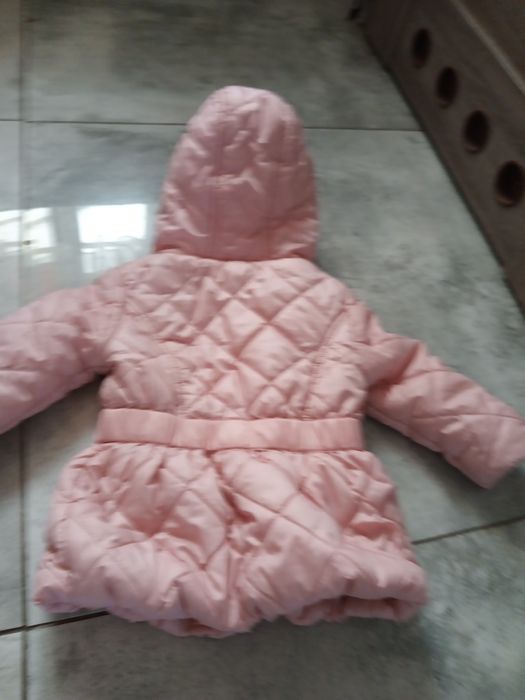Kurtka zimowa na dziewczynkę na 80