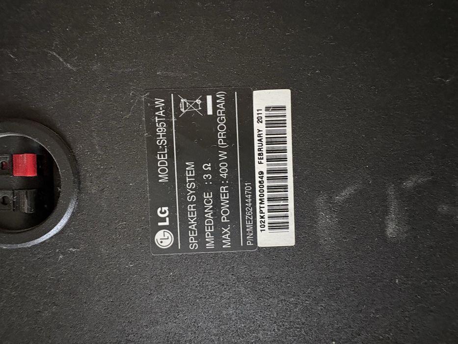 Kino domowe LG SH95TA-W