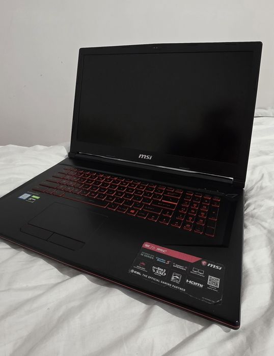MSI GL73 17,3" | Intel Core i5 9th Gen | GTX 1650 4GB | 16GB RAM | SSD 512GB