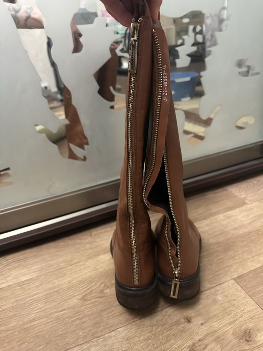 Натуральные зимние непромокаемые сапоги Carlo Pazolini 37р оригинал