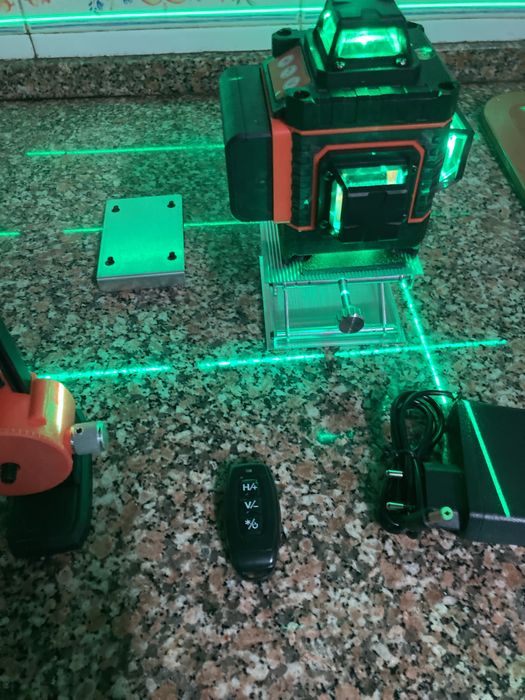 Lazer com 16 linhas horizontais verticais