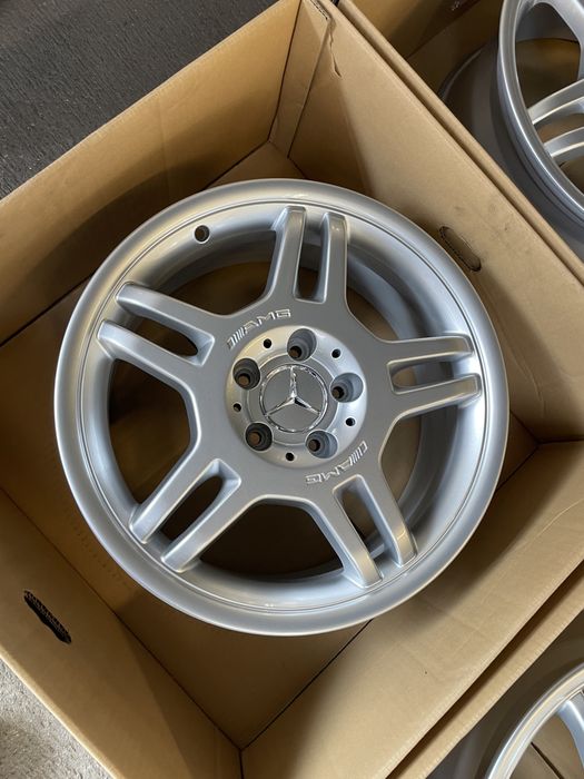 Felgi Mercedes AMG 17 cali c klasa clk slk c32 c36 5x112 7,5 i 8,5 org
