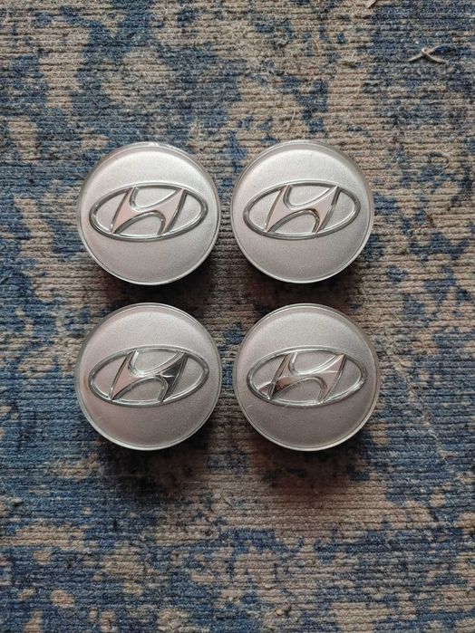Dekielek alufelgi Hyundai Corvette 57mm x 52mm oryginał komplet