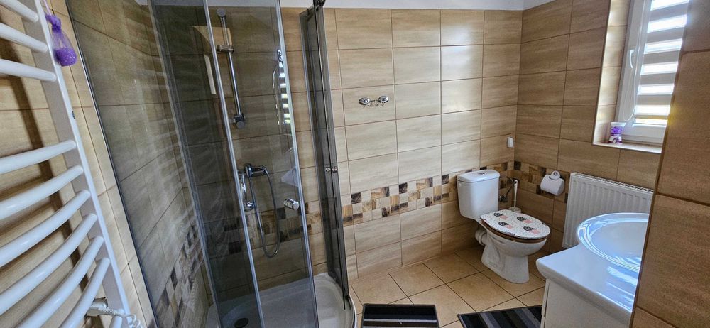 Dom murowany do wynajęcia nad jeziorem w Wólce, balia, sauna