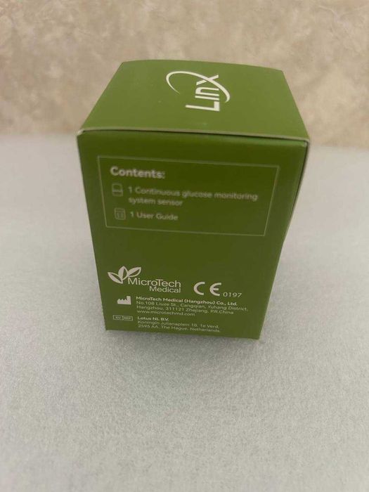 Cенсор LinX CGM, датчик Лінкс, аналог лібре 3+, Гарантія від виробника