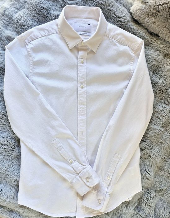 Koszula biała Reserved Super Slim Fit S