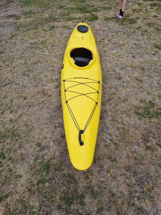 Nowy Kajak Zwałkowy Crossover 3.9 z skegiem, schowkami, olinowaniem