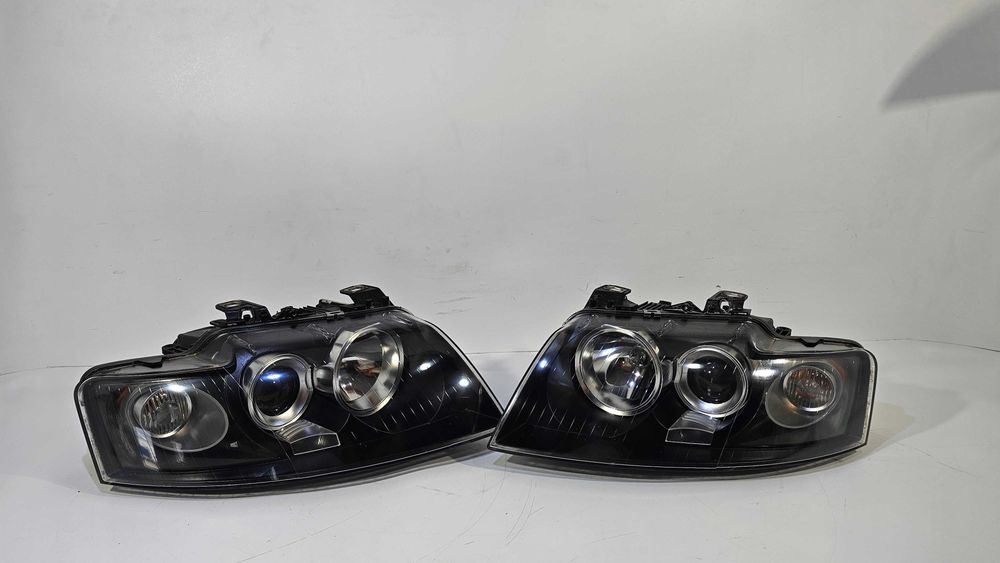Audi A4 B6 Cabrio Kabriolet Lampy Przód Przednie Xenon Lewa + Prawa Europa Oryginał Stan BDB