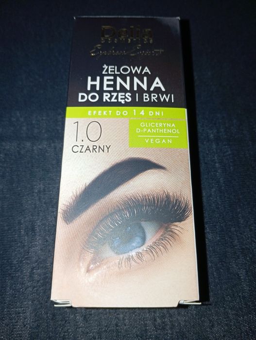 Żelowa henna do rzęs i brwi