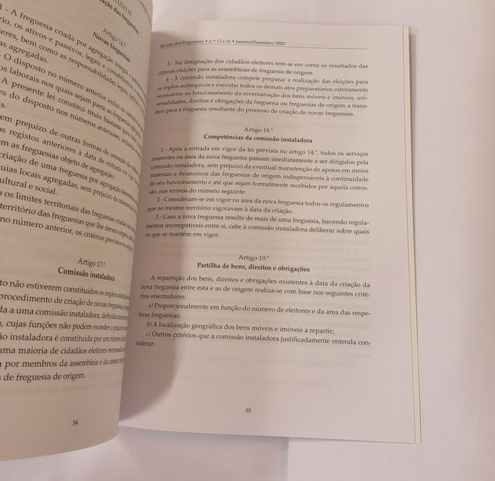 Revista das freguesias, n°s 13 a 16