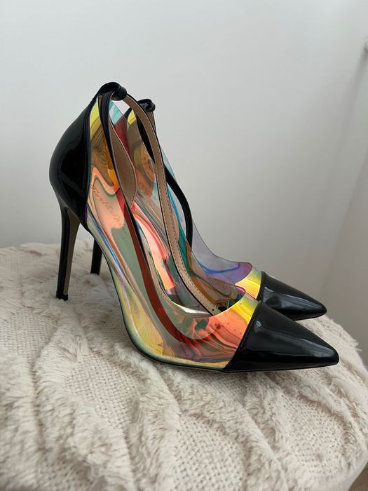 Czółenka transparentne Roz.38 NOWE