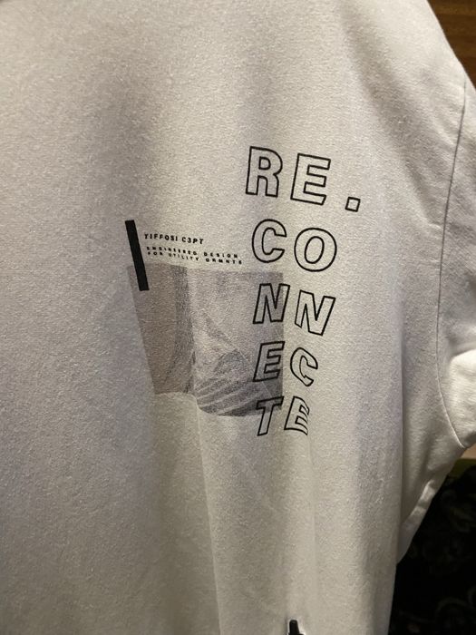 Sweatshirt Tiffosi Branca “Reconnect” - Bolsos com fecho Tam - M