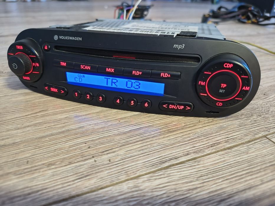 Radio samochodowe VW New Beetle Garbus CD mp3