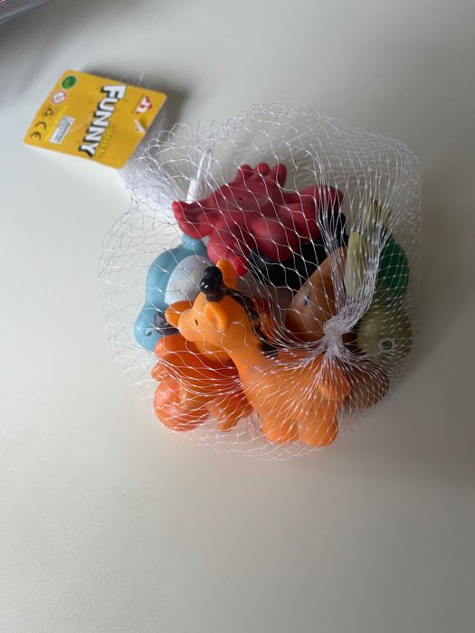 Набір іграшок для купання для ванни кіт з рибками