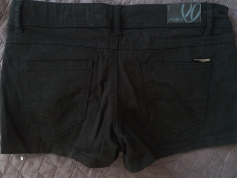 Szorty Cropp S skórzany przód