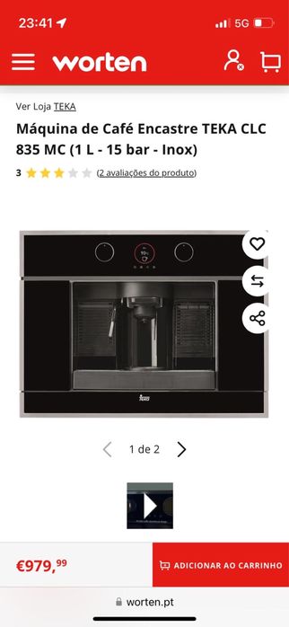 Maquina de café TEKA CLC8350MC