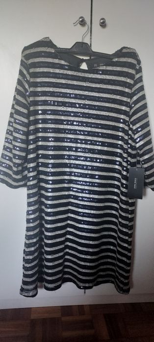 Vestido de lantejoulas Zara