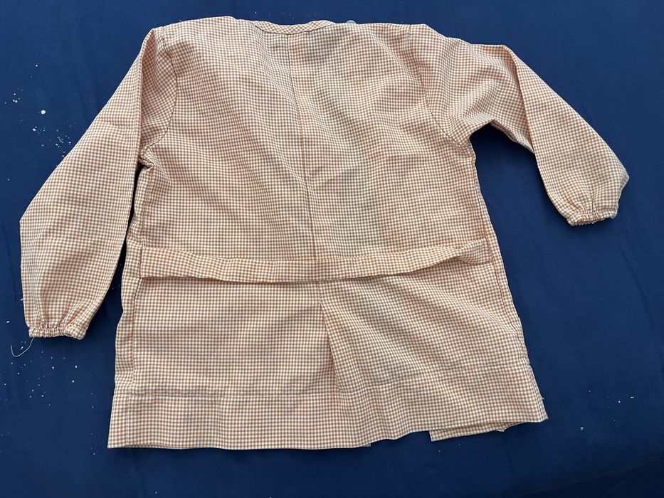 Bata escolar 3 anos laranja