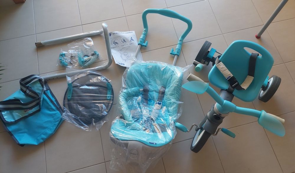 Triciclo evolutivo 3x3 ItsImagical azul