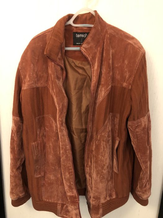 Morelowa kurtka w dobrym stanie styl vintage uniwersalna modna