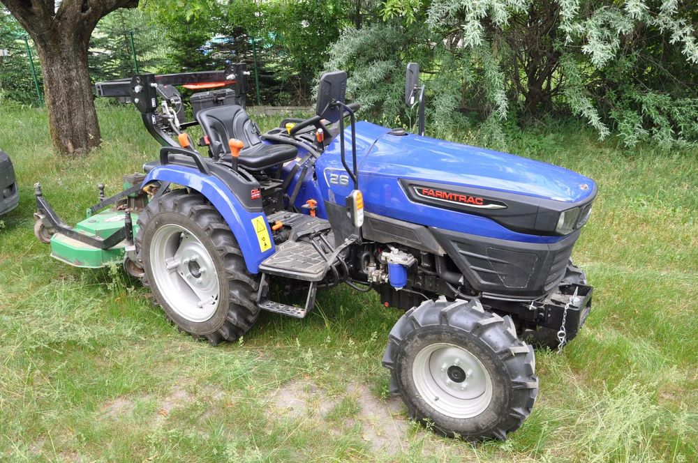 Farmtrac  Ciągnik Farmtrac 26 4x4 kosiarka glebogryzarka kubota kosiarka rotacy
