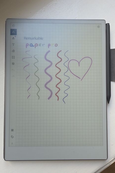 Remarkable paper pro,  folio+marker gratis