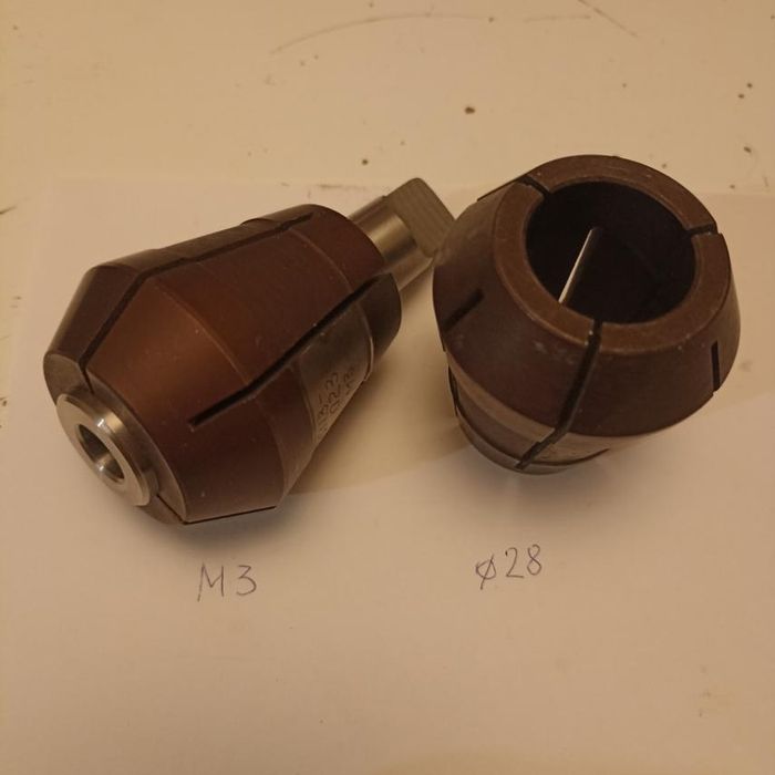 Оправка цанговая, цанги фрезерные