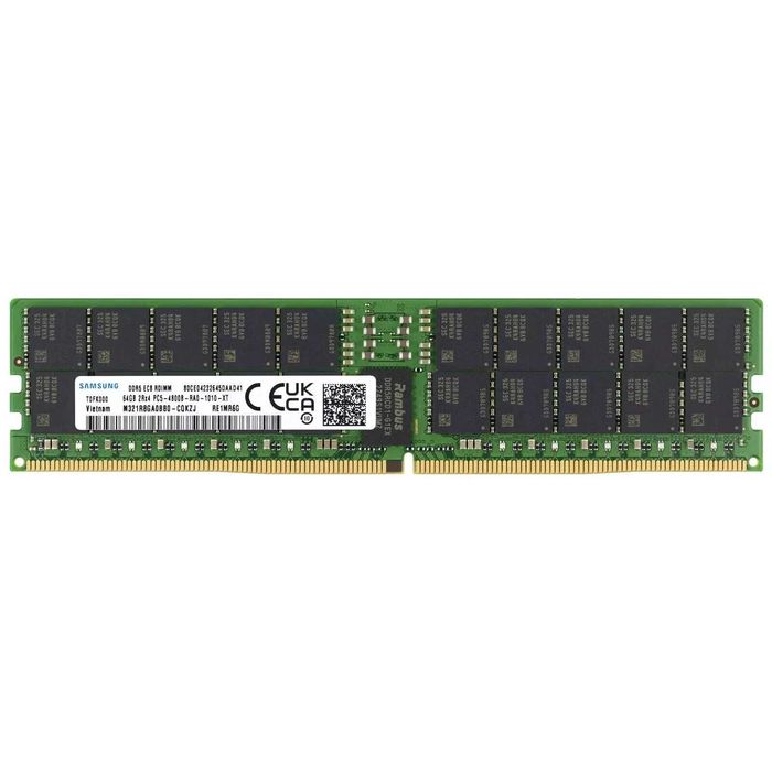 64GB REG ECC DDR5 RDIMM 4800MHz PC5-4800B 2Rx4