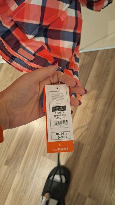 Nowa kurtka narciarska Cool Club 152 różowy kolor2