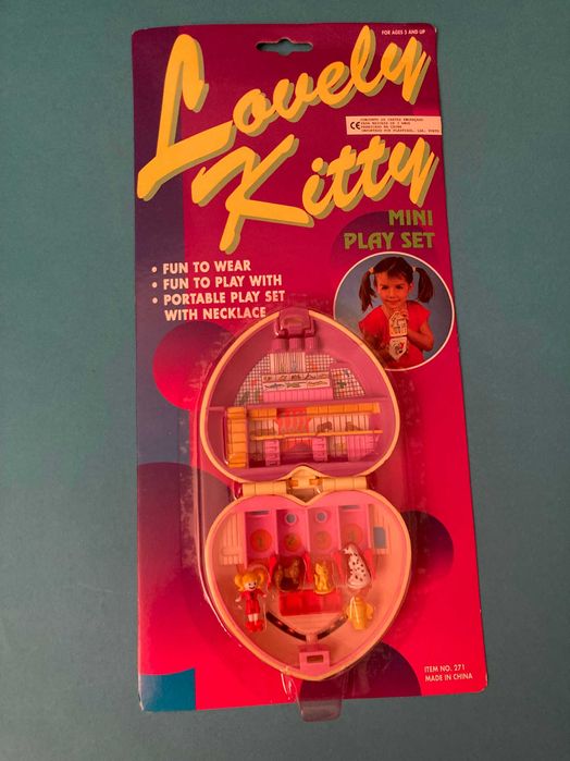 Conjuntos Lovely Kitty estilo Polly Pocket Anos 80 / 90